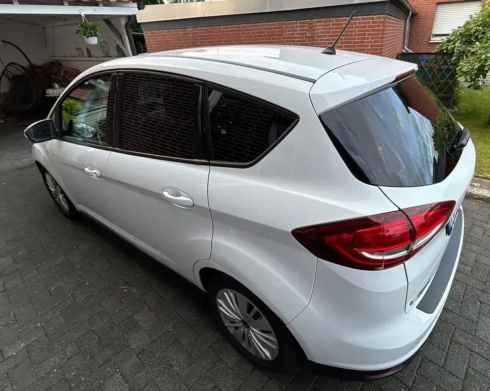 Gebraucht Ford C-MAX Trend 125 PS (91 kW) 2018 Weiß Van / Kleinbus