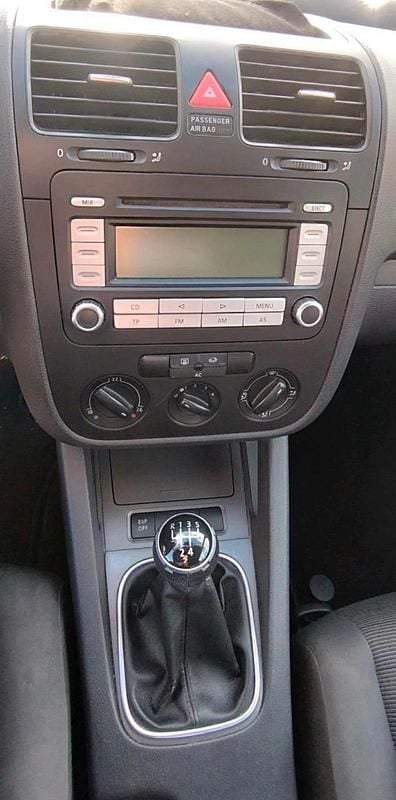 Gebraucht VW Golf V 2008 Schwarz Kleinwagen