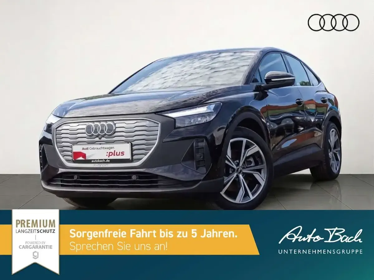 Gebraucht Audi Q4 e-tron 150 kW (204 PS) 2023 Mythosschwarz metallic SUV