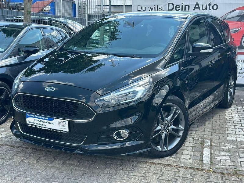 Schwarz Gebraucht 2019 Ford S-MAX ST-Line Van / Kleinbus | 24.980 € (Superpreis) - Bild 1/4