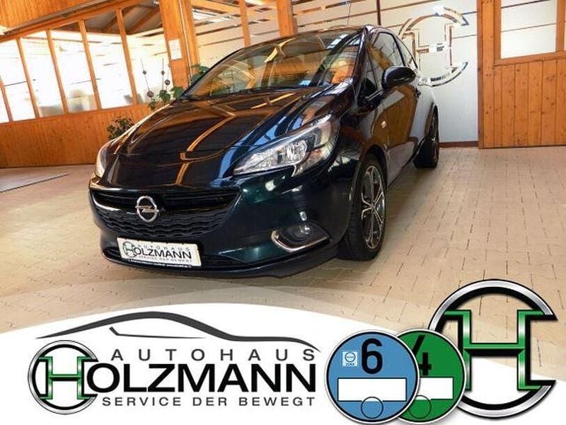 Grün Gebraucht 2015 Opel Corsa Color Edition Kleinwagen | 8.990 € (Etwas zu teuer) - Bild 1/4