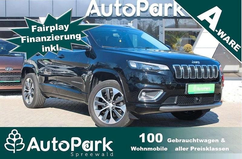 Schwarz Gebraucht 2018 Jeep Cherokee Overland SUV | 20.550 € (Guter Preis) - Bild 1/3