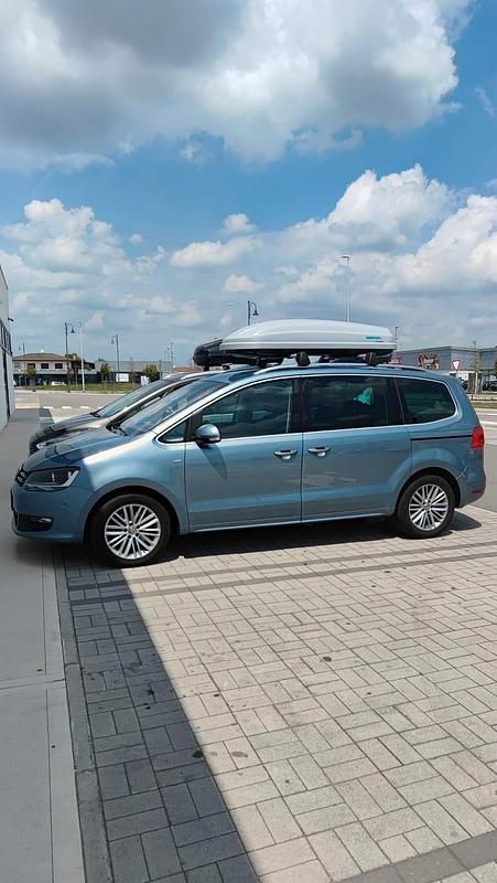 Gebraucht VW Sharan Cup 177 PS (130 kW) 2014 Blau Van / Kleinbus