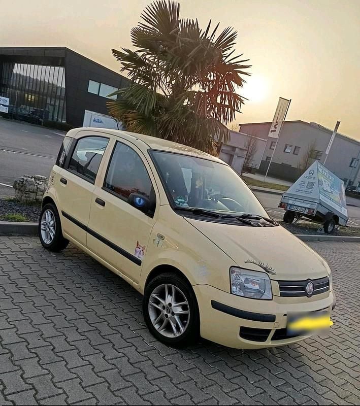 Gebraucht Fiat Panda 54 PS (39 kW) 2009 Gelb Kleinwagen