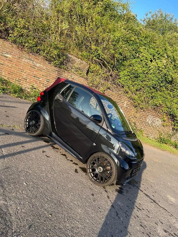 Gebraucht Smart ForTwo Cabrio Brabus 98 PS (72 kW) 2012 Schwarz Cabrio