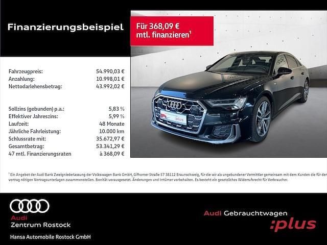 Gebraucht Audi A6 S-Line 286 PS (210 kW) 2025 Mythosschwarz metallic Limousine