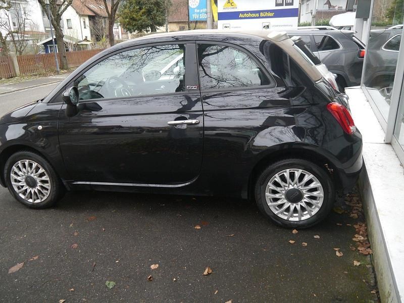 Schwarz Gebraucht 2021 Fiat 500 Lounge Cabrio | 12.800 € (Fairer Preis) - Bild 1/3