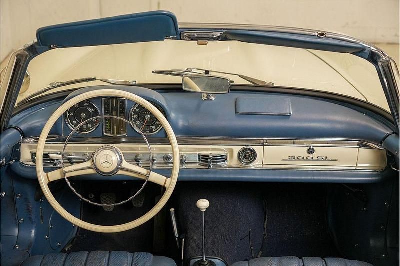 Gebraucht Mercedes SL300 230 PS (169 kW) 1959 Weiß Cabrio