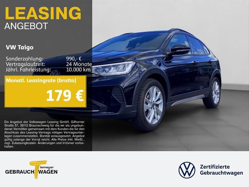 Gebraucht VW Taigo Goal 116 PS (85 kW) 2025 Schwarz SUV