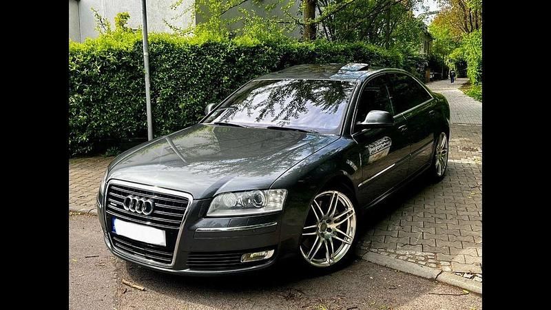 Grau Gebraucht 2008 Audi A8 Ambiente Limousine | 8.500 € (Fairer Preis) - Bild 1/4