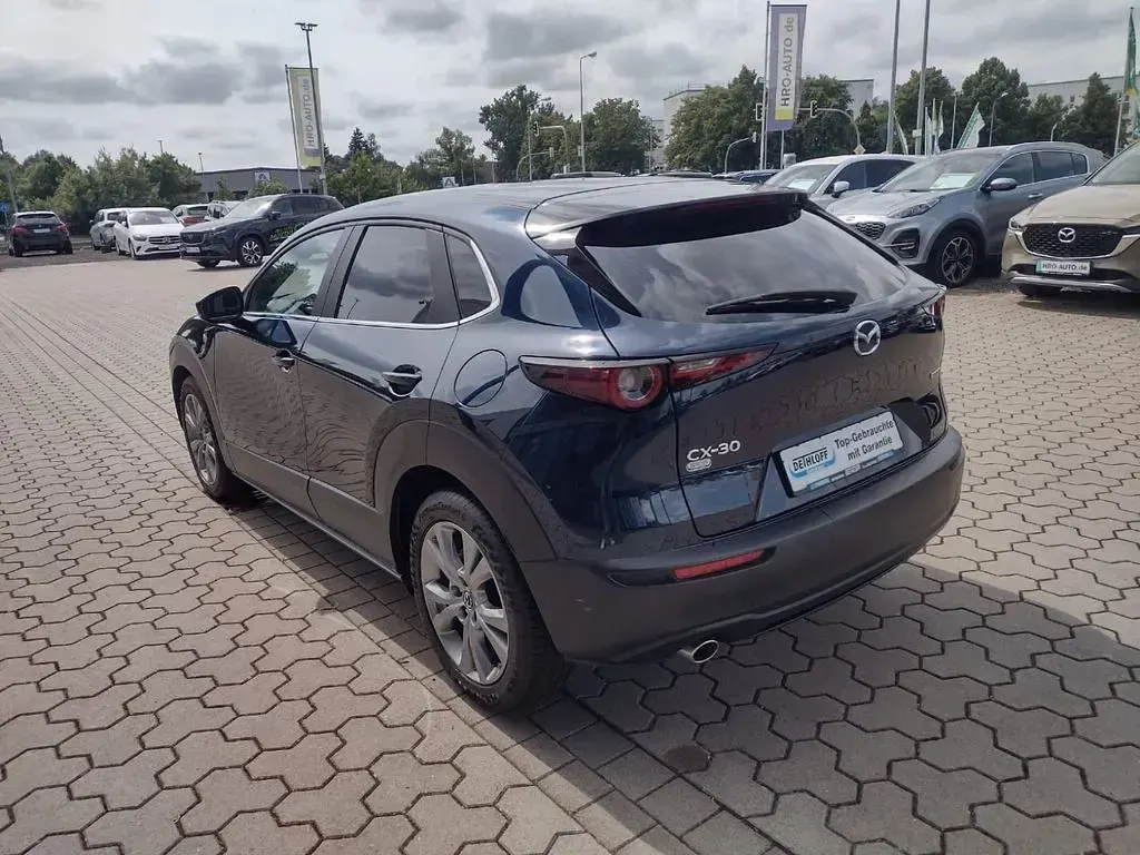 Gebraucht Mazda CX-30 Selection 122 PS (89 kW) 2022 Blau SUV