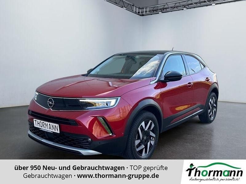 Lackierung rot rubi/typ aussenverkleidung metalliclackierung Gebraucht 2023 Opel Mokka Elegance SUV | 17.950 € (Guter Preis) - Bild 1/4