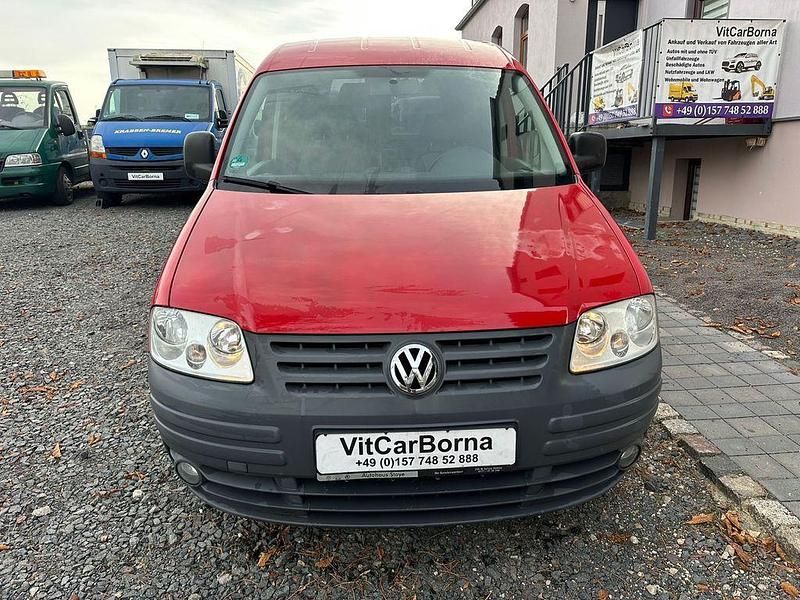 Rot Gebraucht 2009 VW Caddy Van / Kleinbus | 3.999 € (Superpreis) - Bild 1/4