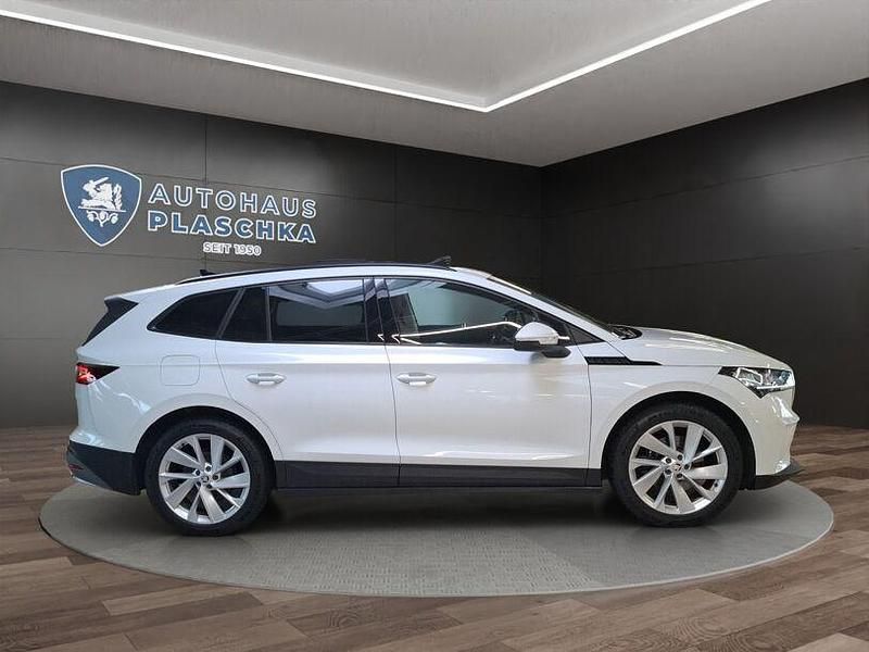 Gebraucht Skoda Enyaq iV ecoSuite 132 kW (180 PS) 2021 Moonweiß SUV