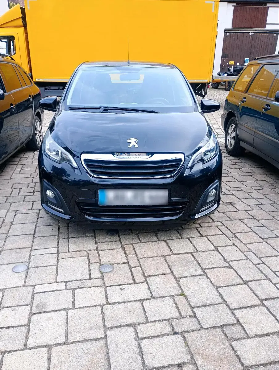 Gebraucht Peugeot 108 69 PS (50 kW) 2015 Schwarz Kleinwagen