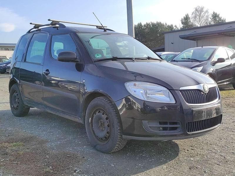 Gebraucht Skoda Roomster 105 PS (77 kW) 2008 Schwarz magic perleffekt Van / Kleinbus