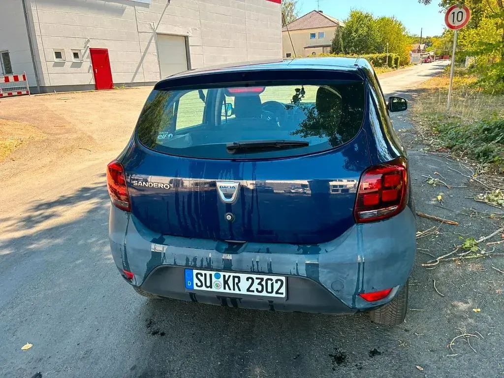 Gebraucht Dacia Sandero Acces 73 PS (53 kW) 2018 Blau Limousine