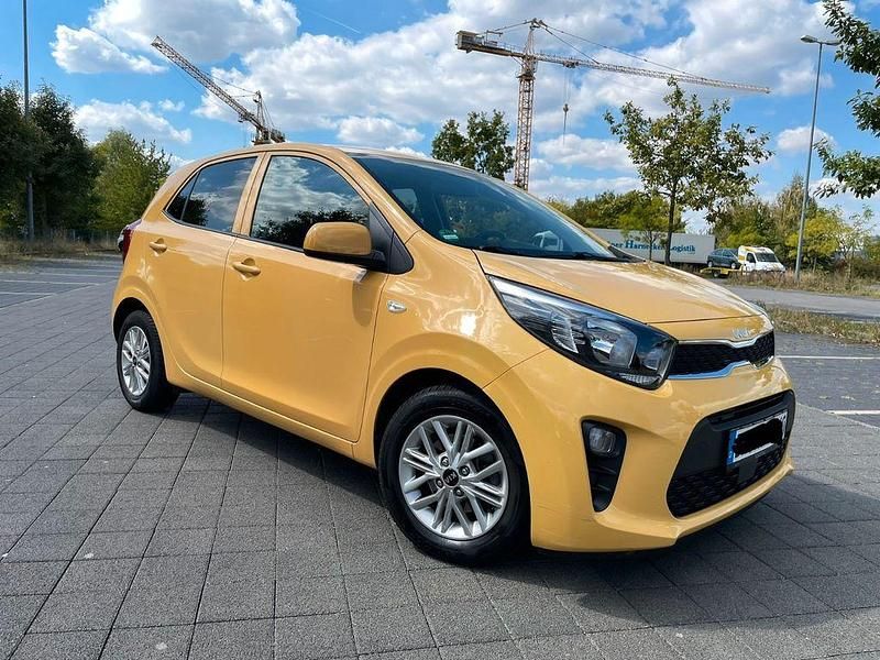 Gelb Gebraucht 2022 Kia Picanto DREAM-TEAM Edition Kleinwagen | 12.500 € (Fairer Preis) - Bild 1/4