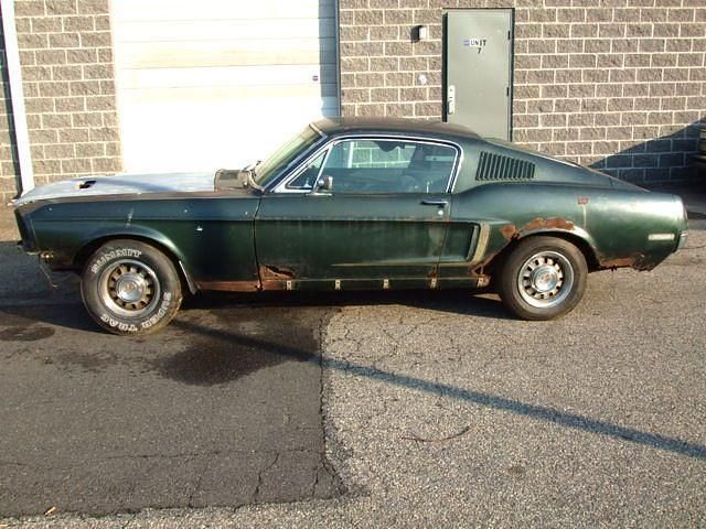 Gebraucht Ford Mustang GT Fastback 190 PS (139 kW) 1968 Grün metallic Coupé