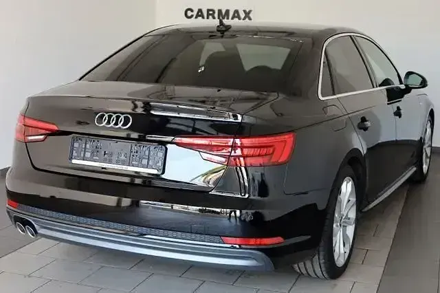 Używany Audi A4 S-Line 190 KM (139 kW) 2016 Czarny Sedan/Limuzyna