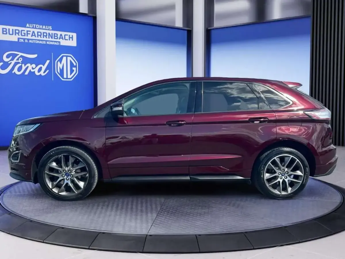 Gebraucht Ford Edge ST-Line 210 PS (154 kW) 2017 Kirsch rot metallic SUV