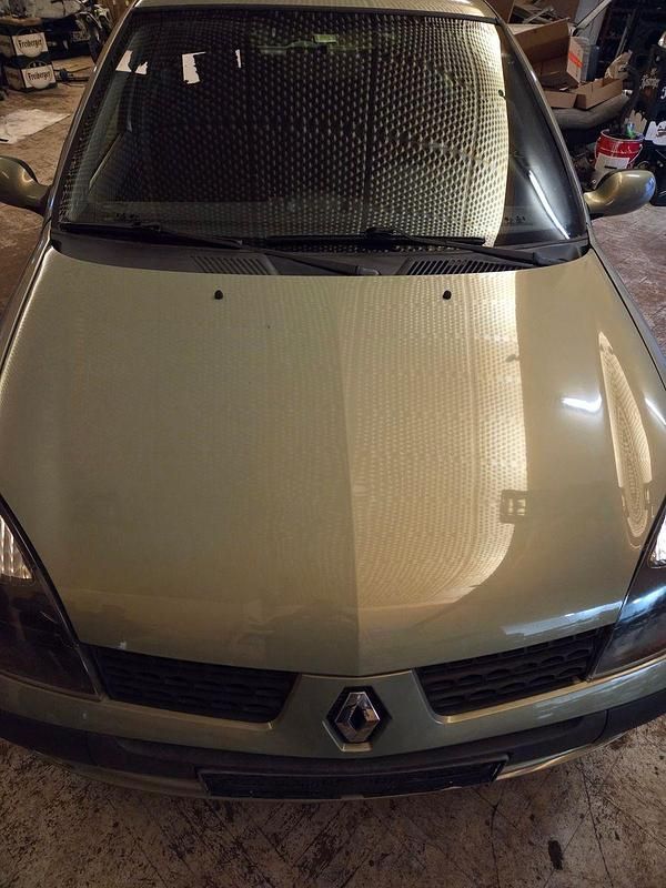 Gebraucht Renault Clio II Authentique 75 PS (55 kW) 2002 Grün Kleinwagen