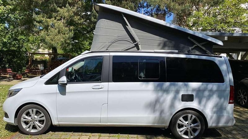 Weiß Gebraucht 2015 Mercedes V250 Marco Polo Van / Kleinbus | 39.500 € (Teuer) - Bild 1/4
