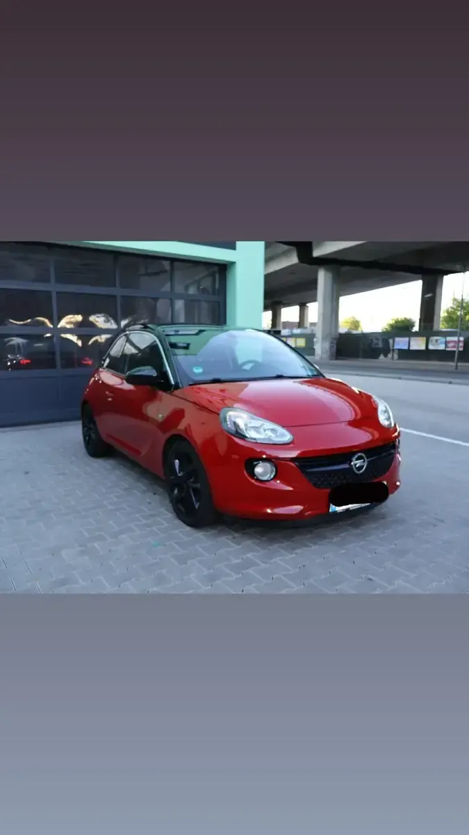 Gebraucht Opel Adam Slam 87 PS (63 kW) 2014 Rot Kleinwagen