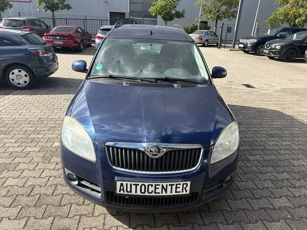 Gebraucht Skoda Roomster Style 86 PS (63 kW) 2007 Blau Van / Kleinbus