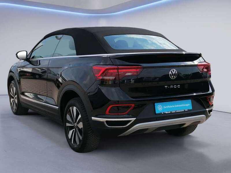 Gebraucht VW T-Roc Cabriolet 150 PS (110 kW) 2024 Deep black perleffekt Cabrio