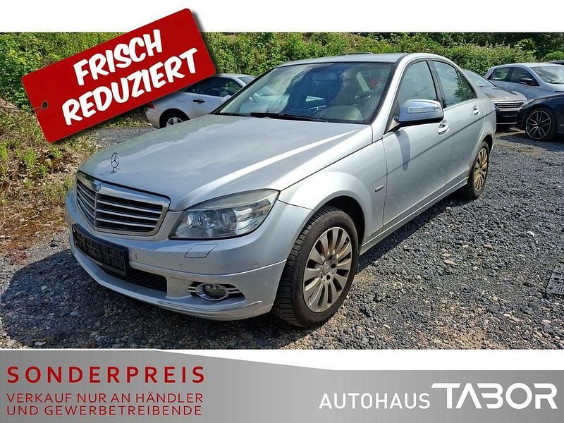 Iridiumsilber metalliclack Gebraucht 2007 Mercedes C220 Elegance Limousine | 3.485 € (Superpreis) - Bild 1/4