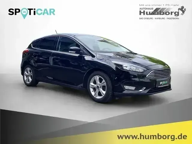 Brugt Ford Focus Titanium 150 HK (110 kW) 2017 Sort Sedan