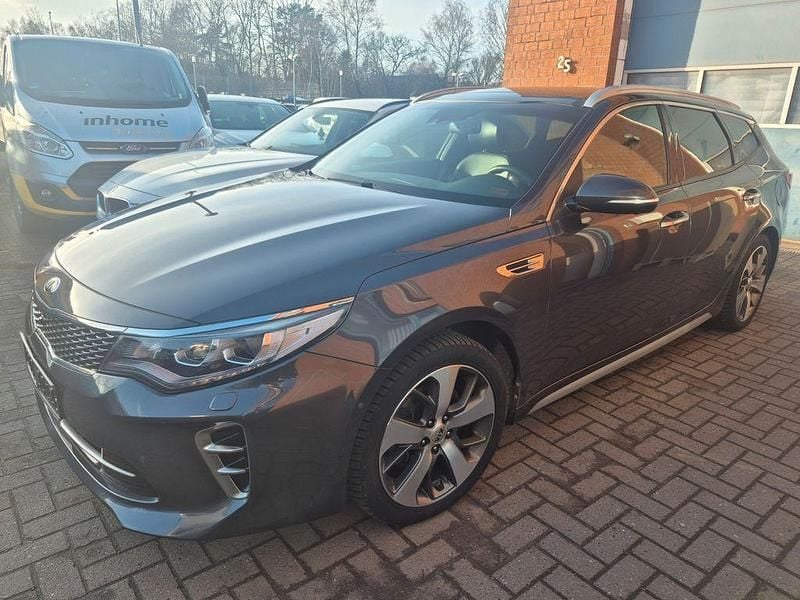 Gebraucht Kia Optima GT-Line 180 PS (132 kW) 2017 Platinum graphite (metallic) Kombi