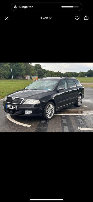 Schwarz Gebraucht 2007 Skoda Octavia Kombi | 2.499 € (Fairer Preis) - Bild 1/4