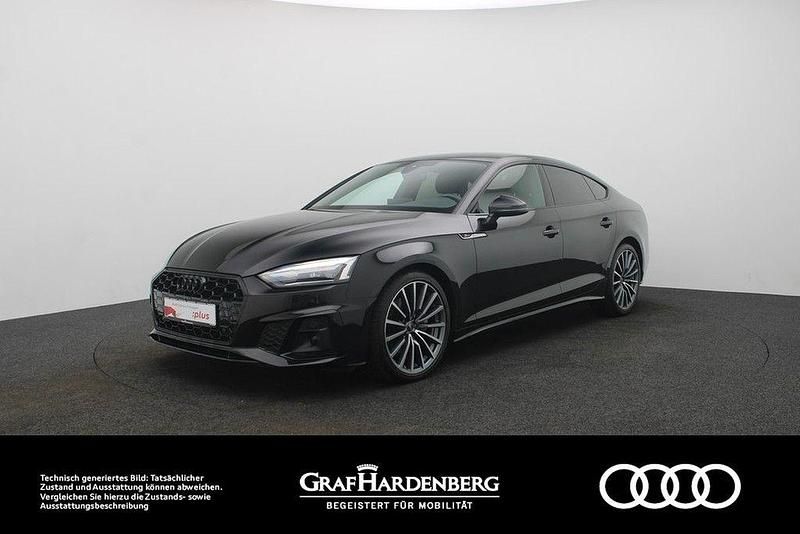 Gebraucht Audi A5 Sportback S-Line 204 PS (150 kW) 2022 Mythosschwarz metallic Kleinwagen