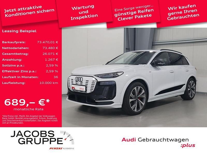 Gletscherweiß metallic Gebraucht 2025 Audi Q6 e-tron Ambiente SUV | 73.470 € (Guter Preis) - Bild 1/4