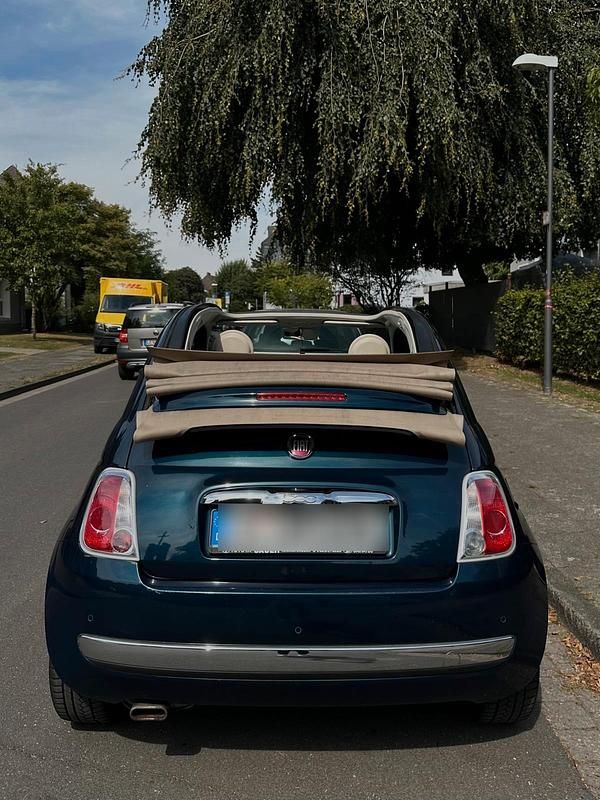 Blau Gebraucht 2014 Fiat 500 Cabrio | 6.500 € (Guter Preis) - Bild 1/4