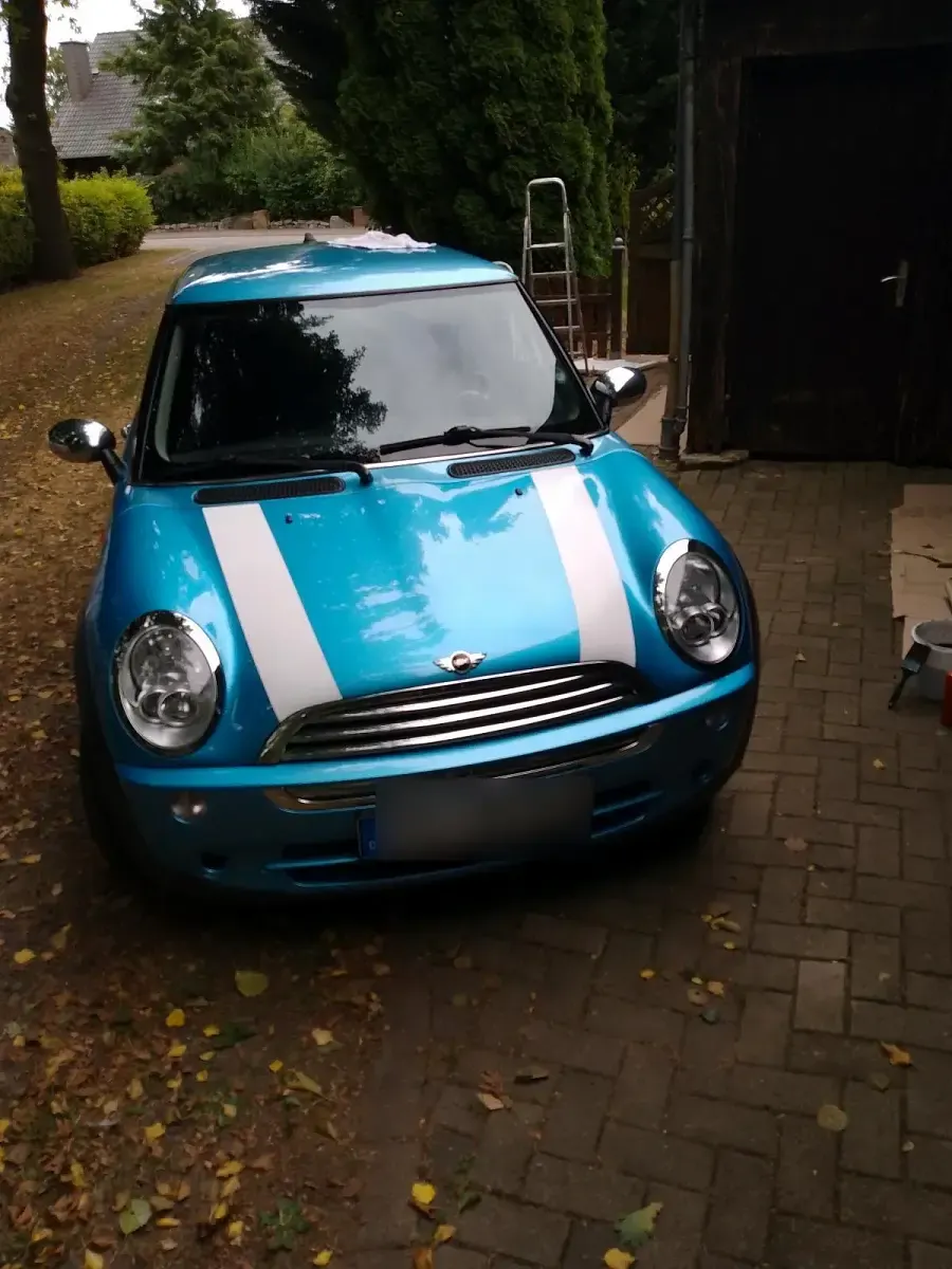 Usata Mini ONE 90 CV (66 kW) 2004 Blu Utilitaria