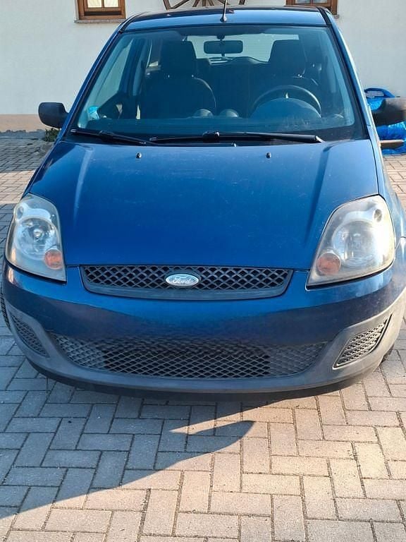 Gebraucht Ford Fiesta Style 69 PS (50 kW) 2007 Blau Kleinwagen