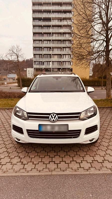 Gebraucht VW Touareg 204 PS (150 kW) 2012 Weiß SUV