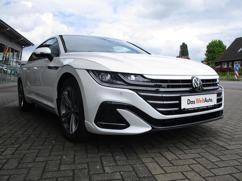 Gebraucht VW Arteon R-line 200 PS (147 kW) 2023 Weiß Limousine
