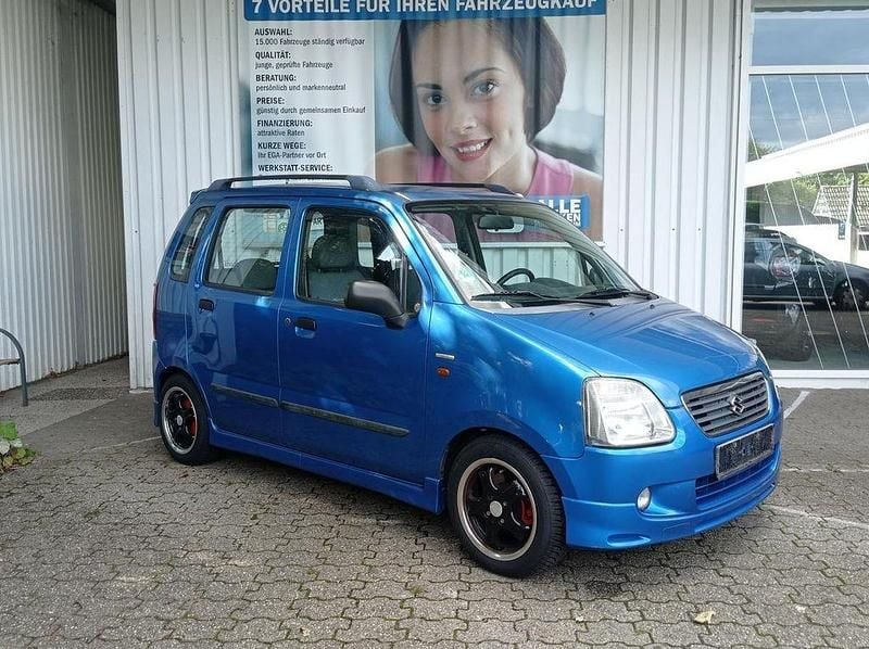 Gebraucht Suzuki Wagon R+ 76 PS (55 kW) 2003 Blau Van / Kleinbus