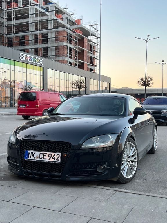 Schwarz Gebraucht 2008 Audi TT S-Line Coupé | 8.499 € (Fairer Preis) - Bild 1/4