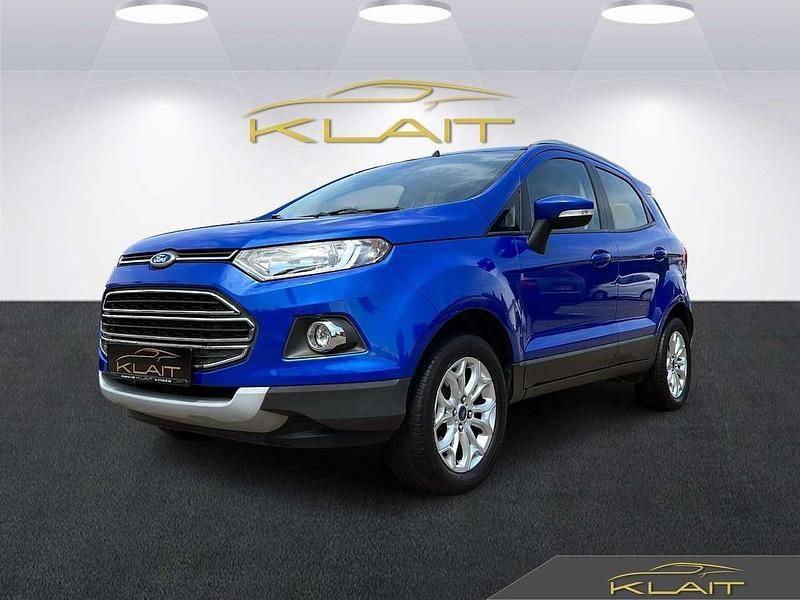 Blau Gebraucht 2015 Ford Ecosport Titanium SUV | 7.499 € (Fairer Preis) - Bild 1/4