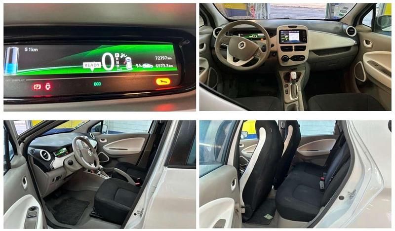 Gebraucht Renault Zoe 64 kW (88 PS) 2015 Gletscherweiss Kleinwagen