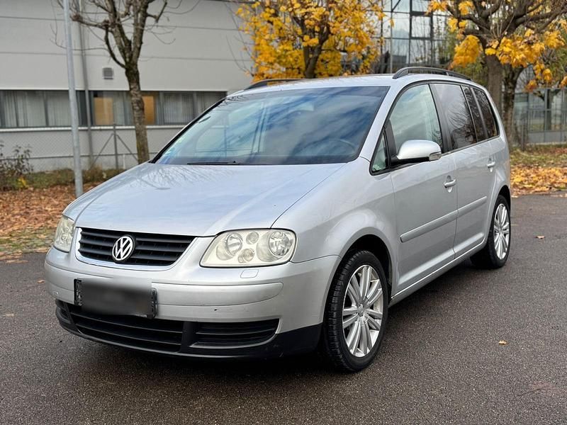 Silber Gebraucht 2003 VW Touran Van / Kleinbus | 700 € (Superpreis) - Bild 1/4