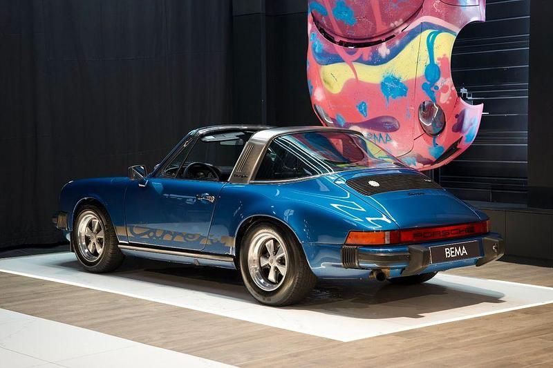 Gebraucht Porsche 911 209 PS (153 kW) 1975 Blau Cabrio