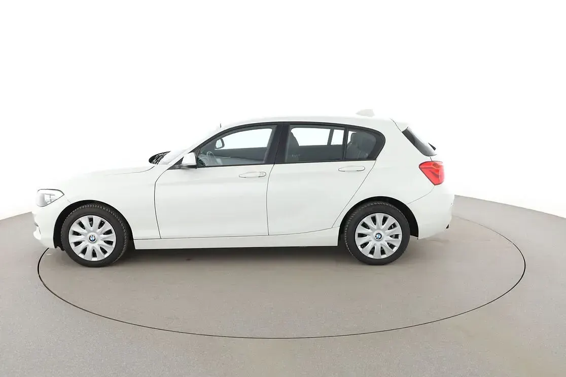 Gebraucht BMW 116 Advantage 109 PS (80 kW) 2015 Weiß Kleinwagen