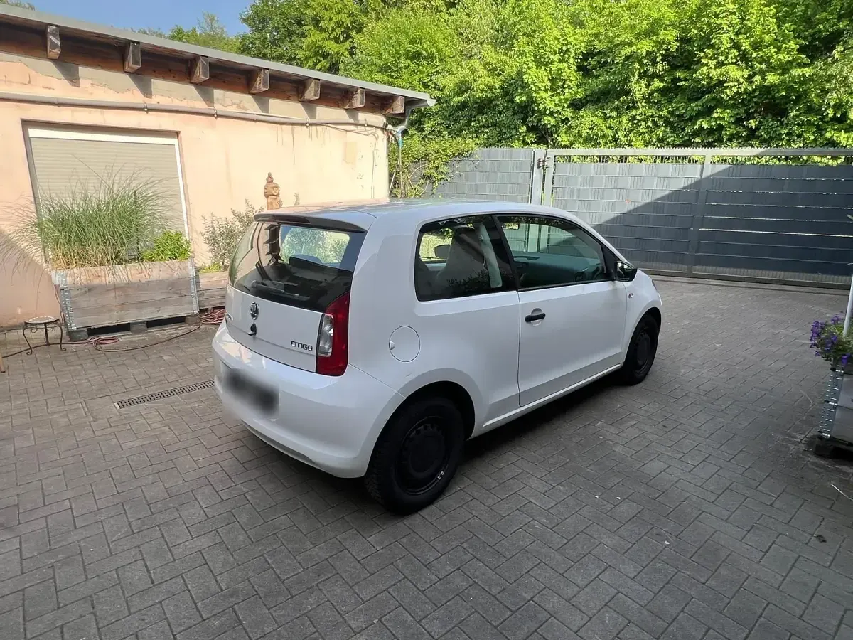 Gebraucht Skoda Citigo 60 PS (44 kW) 2012 Weiß Kleinwagen