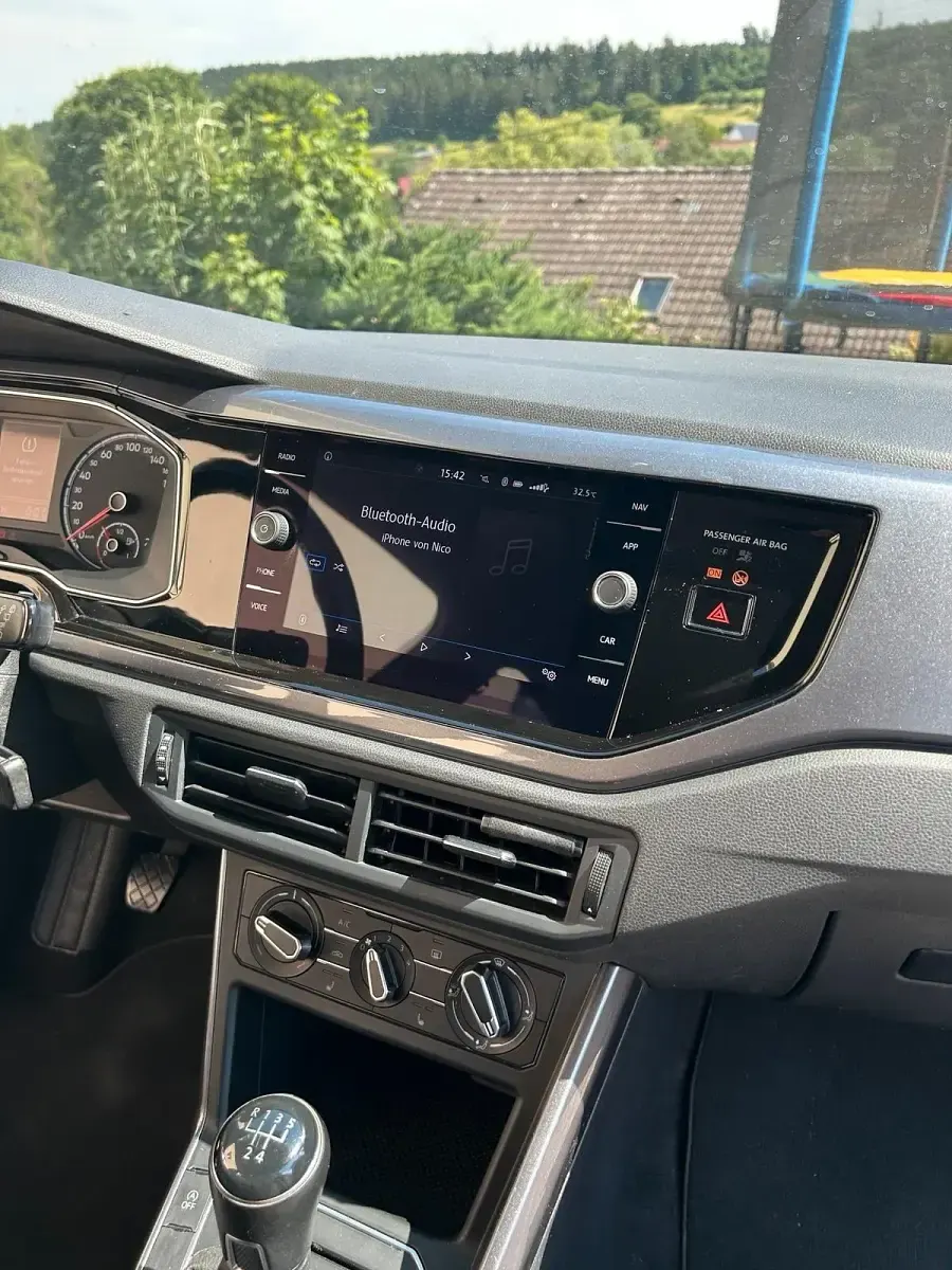 Gebraucht VW Polo Highline 95 PS (69 kW) 2019 Blau Kleinwagen